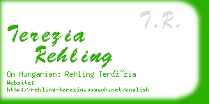 terezia rehling business card